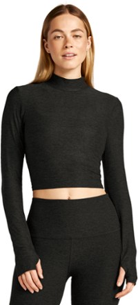 Beyond Yoga Featherweight Moving On Cropped Pullover - Women's 0