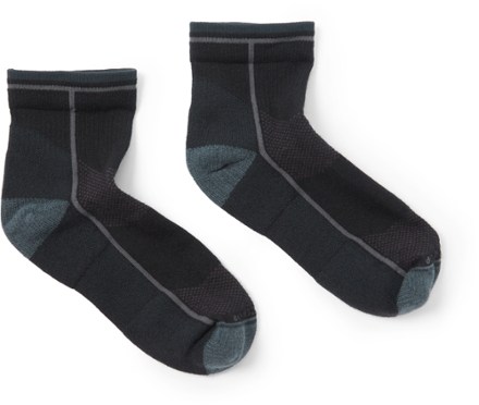 REI Co-op COOLMAX EcoMade Ultralight Tech Hiking Quarter Socks