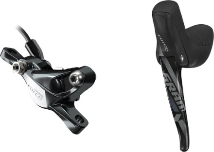 SRAM Force 1 Disc Brake and Lever Set - Post Mount