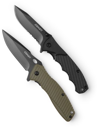 Coast LX282 and LX283 Pocket Knife Combo - Set of 2