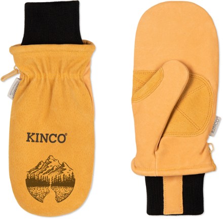 Kinco Lined Pigskin Ski Mittens - Women's 0