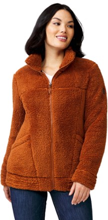 Patagonia Recycled High Pile Fleece Down Jacket - Women's - Clothing