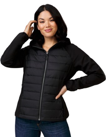 Free Country Super Soft-Shell Hybrid Jacket - Women's 0