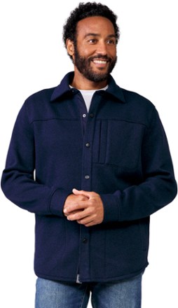 Free Country Sweater Fleece Shirt Jacket - Men's 0