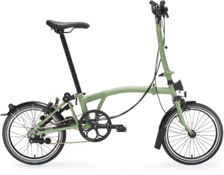 Brompton C Line Explore Folding Bike - High