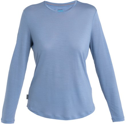 売れ筋商品|||アイスブレーカー Tシャツ レディース トップス MERINO 125 LIGHT WEIGHT COOL-LITE SPHERE III - Long sleeved top - DARK BLUE Women's 125 Cool-Lite™ Merino Blend Sphere III T-Shirt