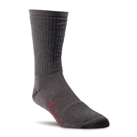 Zoo York Quarter Socks 10 Pair Boys 4-10 White Gray Heel