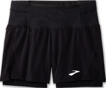 Brooks High Point 5" 2-in-1 Shorts - Men's 0
