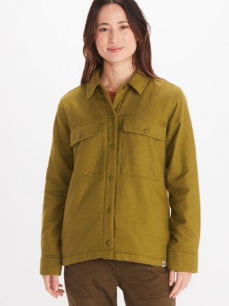 Marmot Ridgefield Heavyweight Sherpa-Lined Flannel Jacket - Women's 0
