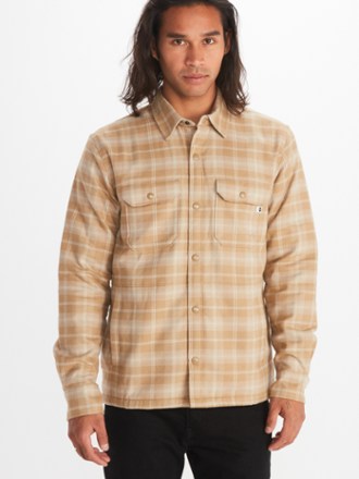 Marmot Ridgefield Heavyweight Sherpa Lined Flannel Shirt Jacket