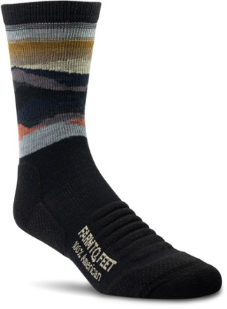 Farm to Feet Max Patch Light Targeted Cushion 3/4 Crew Socks