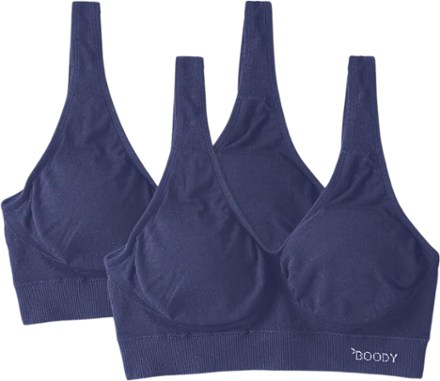 BOODY - Ladies White Padded Shaper Crop Bra - L – onelifehealth