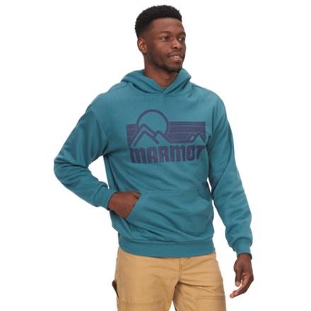 (取寄) マーモット メンズ コースタル ブーディ Marmot men Coastal Hoodie Light Grey Heather MARMOT Men's Coastal Hoody Sweatshirt, Charcoal Heather