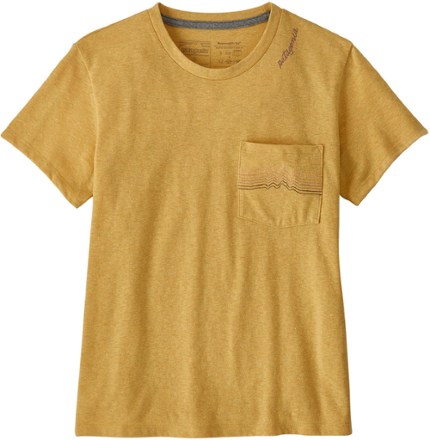 Patagonia Ridge Rise Stripe Pocket Responsibili-Tee Shirt - Women's 0