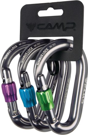C.A.M.P. Nimbus Lock Carabiner - Package of 3