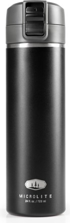 GSI Outdoors MicroLite 720 Flip Vacuum Water Bottle - 24 fl. oz. 0