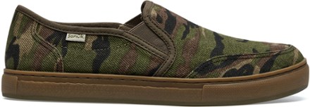 Sanuk Tideline Hemp Camo Shoes - Men's 0