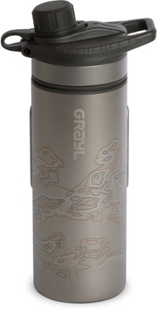 Grayl GeoPress Ti Water Filter and Purifier Bottle - 24 fl. oz.