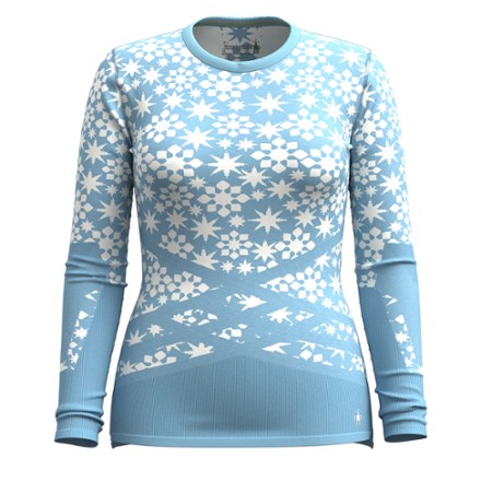 Smartwool Women's Intraknit Thermal Merino Pattern Crew Base Layer Top