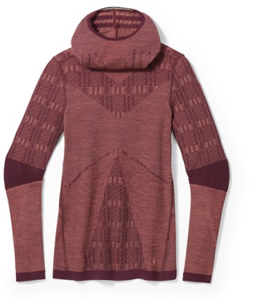 Smartwool Intraknit Thermal Max Merino Pattern Base Layer Hoodie - Women's 0