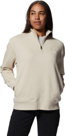 Mountain Hardwear MHW Logo Quarter-Zip Pullover - Women's 0