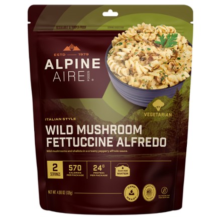 AlpineAire Foods Wild Mushroom Fettuccine Alfredo - 2 Servings