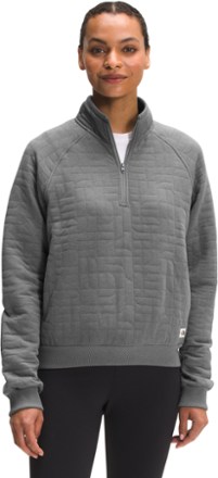The North Face Longs Peak Quilted Quarter-Zip Top - Women's 0