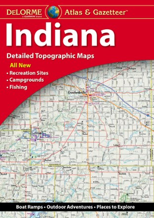 DeLorme Indiana Atlas and Gazetteer