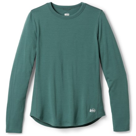 REI Co-op Heavyweight Merino Long-Sleeve Base Layer Crew Top
