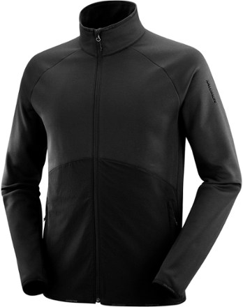 Salomon Essential Warm Full-Zip Mid Layer Jacket - Men's 0