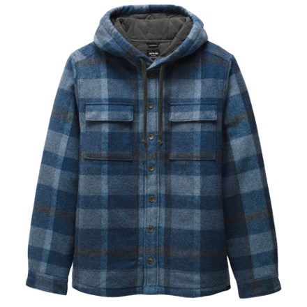 prAna Asgard Hooded Flannel Shirt Jacket - Men's 0