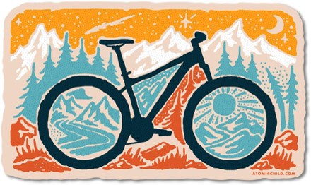 Atomicchild Mountain Bike Sticker