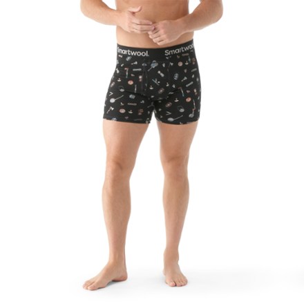 Smartwool Merino Print Boxer Briefs - Men's 0