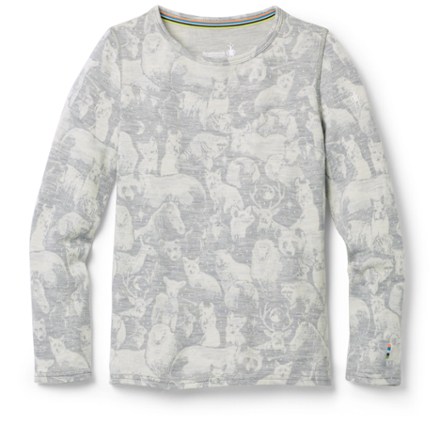 Smartwool Classic Thermal Merino Crew Base Layer Top - Kids' 0