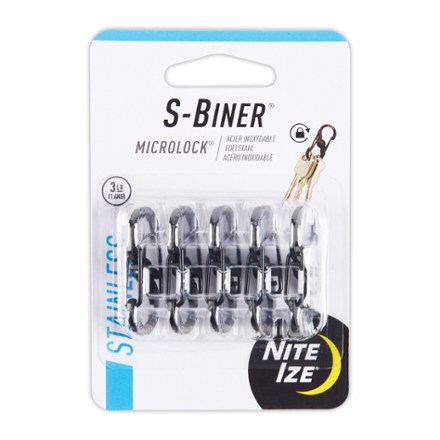 Nite Ize S-Biner MicroLock - Package of 5