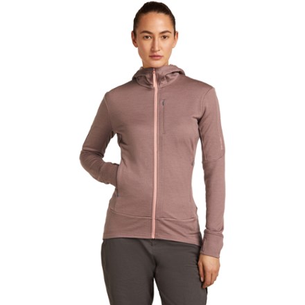 Icebreaker Merino 260 Quantum Long-Sleeve Zip Hoodie - Women's 0