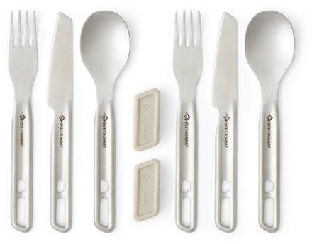 Sea to Summit Detour Stainless-Steel Cutlery Set - 6 Piece | REI Co-op