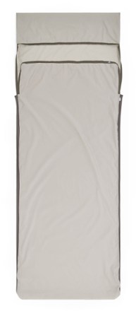 Silk Blend Sleeping Bag Liner with Pillow Sleeve