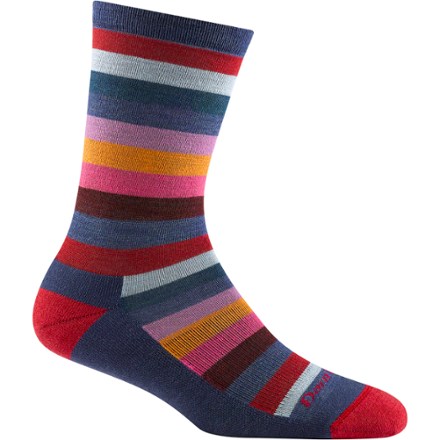 Darn Tough Mystic Stripe Crew Lightweight Lifestyle Socks - Women's 0