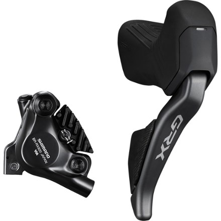 Shimano GRX RX825 Di2 Dual Control Rear Shift/Brake Lever and GRX BR-R820 Disc Brake Caliper