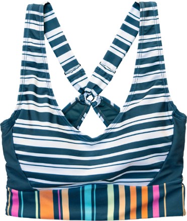 Nani Swimwear Women's Underwire V-Neck Crop Swimsuit Top