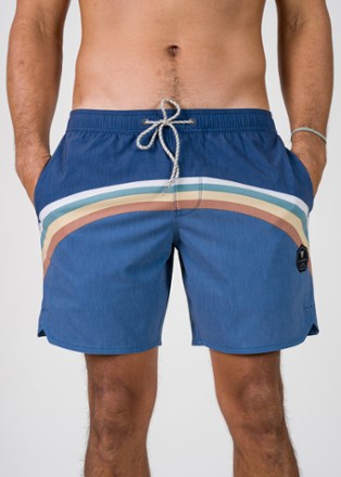 VISSLA Men's Sunbelt Volley 17.5" Board Shorts