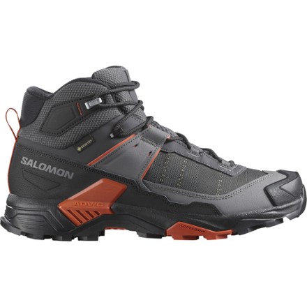 X Ultra 5 Mid GORE-TEX Hiking Boots - Men's - Asphalt/Castlerock/Burnt Ochre - 9.5
