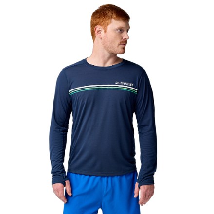 Brooks Distance Long-Sleeve 3.0 Shirt - Men's 0