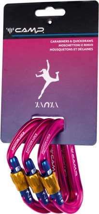 C.A.M.P. Photon Lock Janja Carabiner - Package of 3