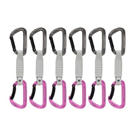 Mammut Workhorse Keylock Quickdraws - Package of 6
