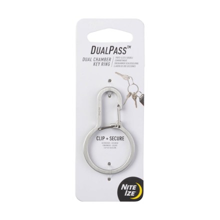 Nite Ize DualPass Dual Chamber Keyring | REI Co-op