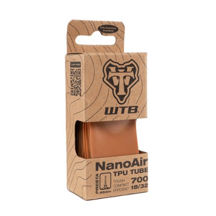 WTB NanoAir TPU Tube with 65 mm Presta Valve - 700c x 18-32