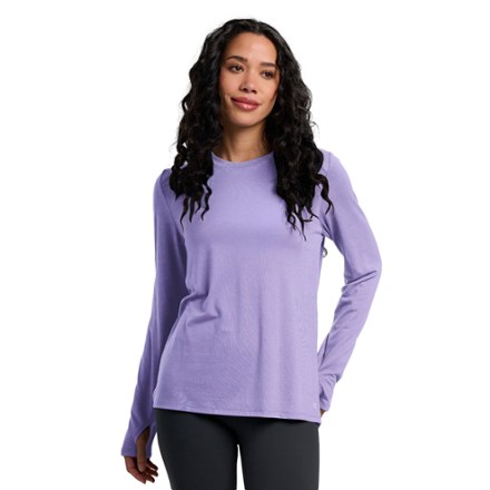 ★THE NORTH FACE★ NT7UR34C WOMEN'S RECOVERY SLEEVE T-SHIRT_ GARWHITON.jpg