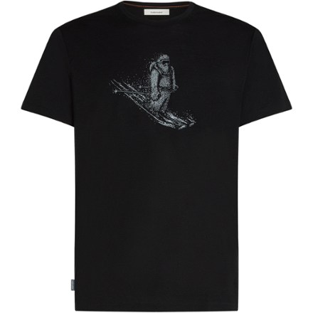Icebreaker Merino 150 Tech Lite Skiing Yeti Base Layer T-Shirt - Men's 0